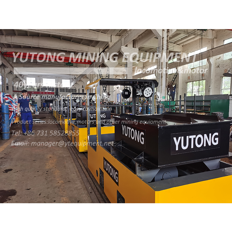 A Batch Of Lithium Battery Locomotive Finished The Operation Test And Exported Soon