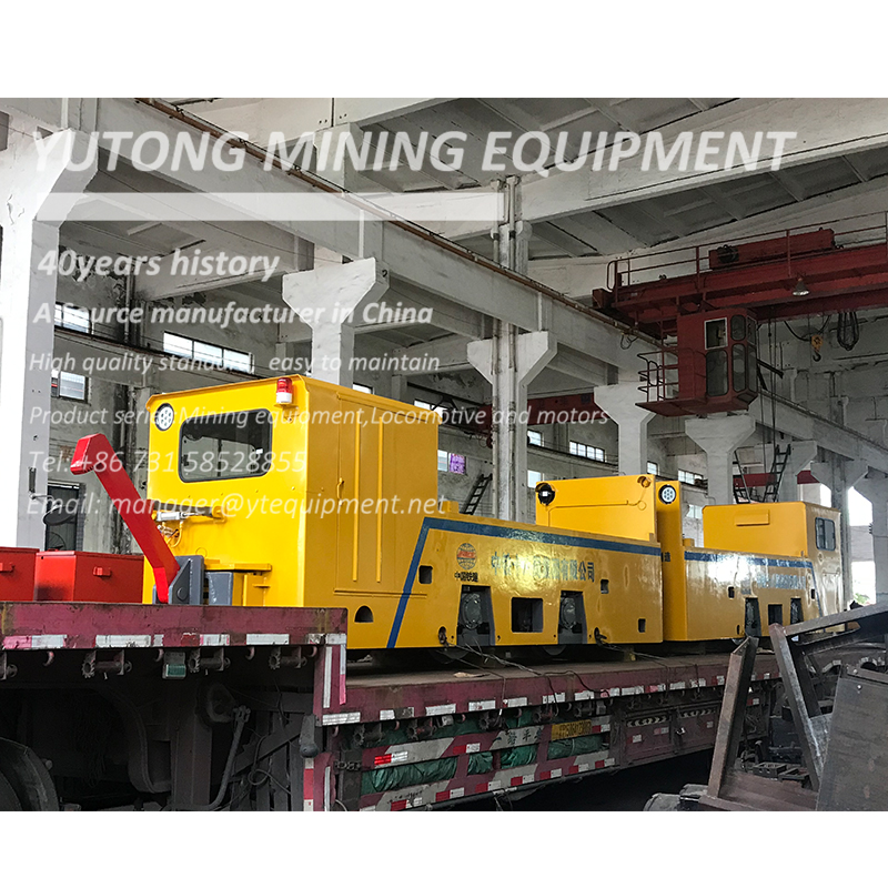 15 Ton Tunnel Lithium Battery Locomotive For China Railway Group