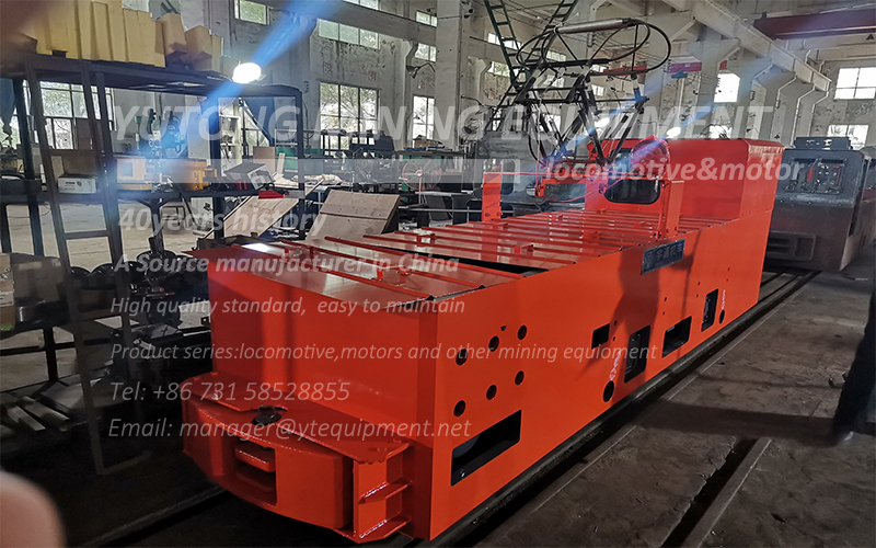 The perfect ending in 2021, 2 sets of 10-ton overhead cable frequency conversion electric locomotives were shipped(图2)