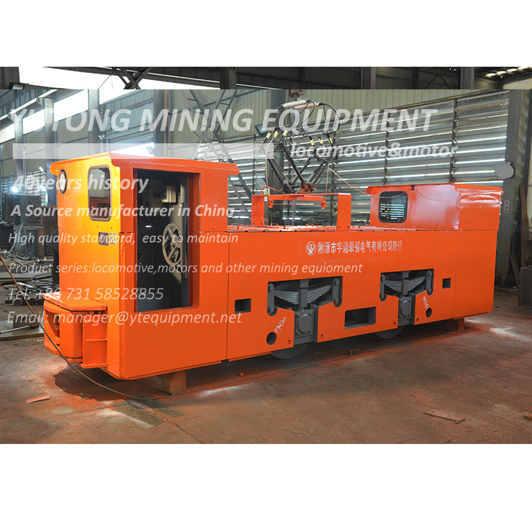 What is the electric braking of the mining electric locomotive?