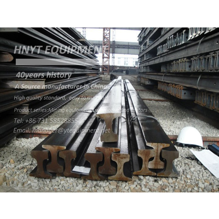 High Quality 55Q 22kg/m Steel Rail, 48lbs Railroad Light Steel Rail
