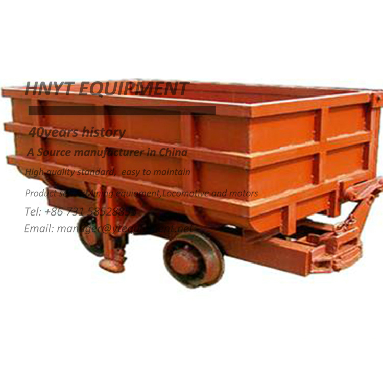 MCC6 Side Dumping Mine Car, 15 ton loading capacity mining wagons