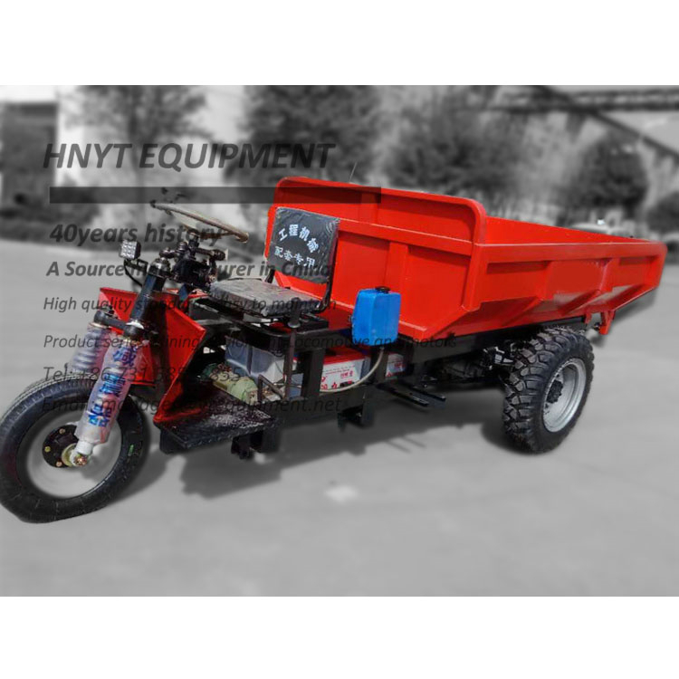 1 ton mining electric tricycle for underground