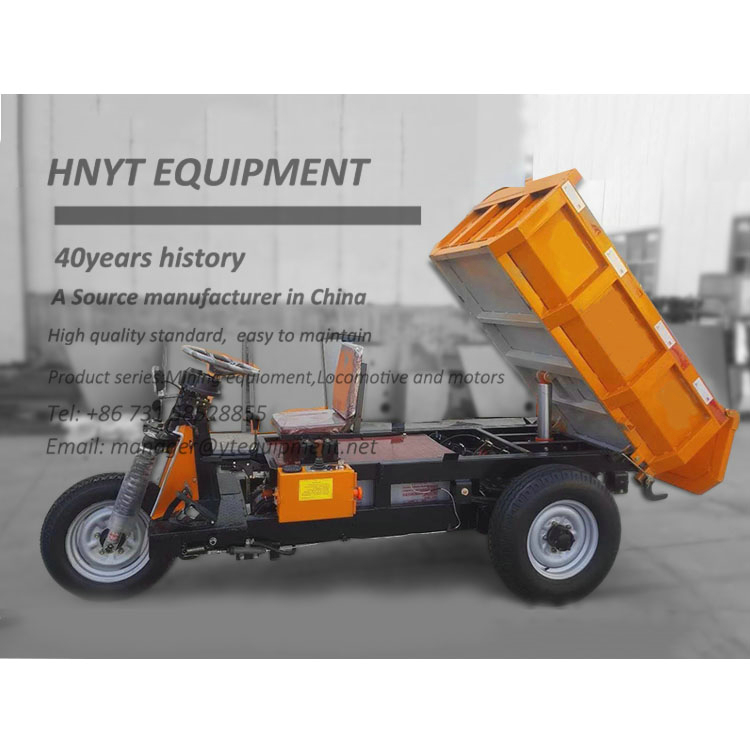 Versatile 2 ton electric tricycle for transportation