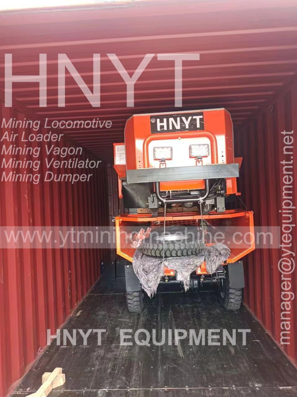 Powerful Mining Electric Dumpers Shipped Overseas(图1)