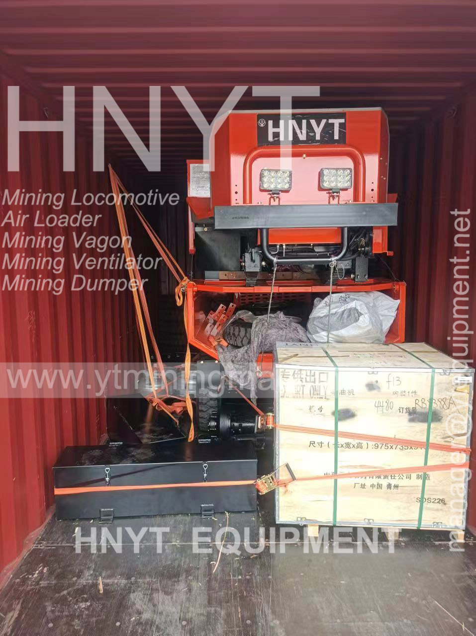 Powerful Mining Electric Dumpers Shipped Overseas(图2)