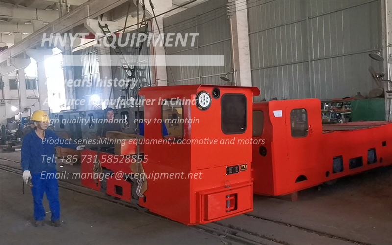 5 ton explosion-proof battery Xiangtan locomotive delivery