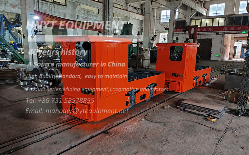 Shipment of 5 ton Battery-Powered Mining Locomotives