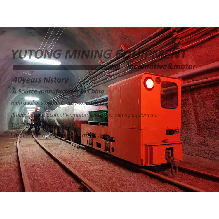 600 Mm Track Gauge Underground Mine Battery Locomotive