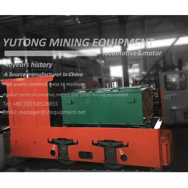 what is the mechanical structure of electric mining locomotive?