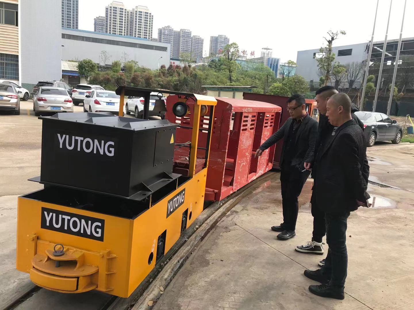 Lithium Battery Locomotive Design For Mining Park Delivery Successfully!(图2)
