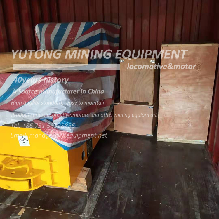 2.5 Ton Lithium battery locomotive shipping successfully