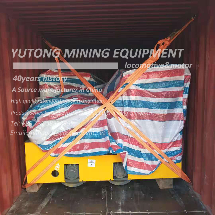 2.5 Ton Lithium battery locomotive shipping successfully(图2)