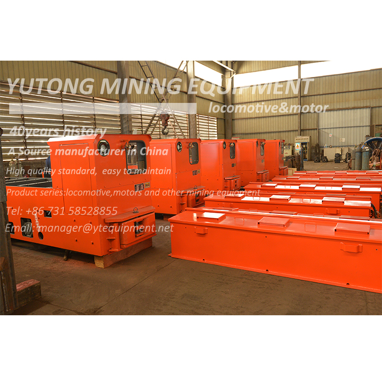  What are the structures of the mining electric locomotive?