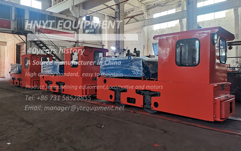 Delivery of 5 ton supercapacitor battery locomotives 1.jpg