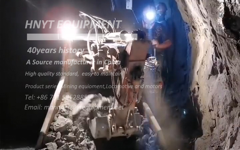 ZWY60 Mining Wheel Scraper Mucking Loader Working Underground