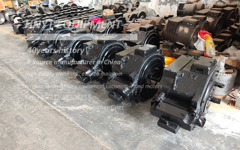 High-Quality 7.5kW and 20.6kW DC Traction Motors Sent Abroad(图1) Export of mining DC traction motors 1.jpg