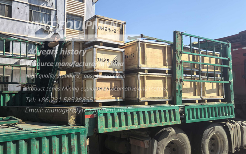 High-Quality 7.5kW and 20.6kW DC Traction Motors Sent Abroad(图4) Export of mining DC traction motors 4.jpg