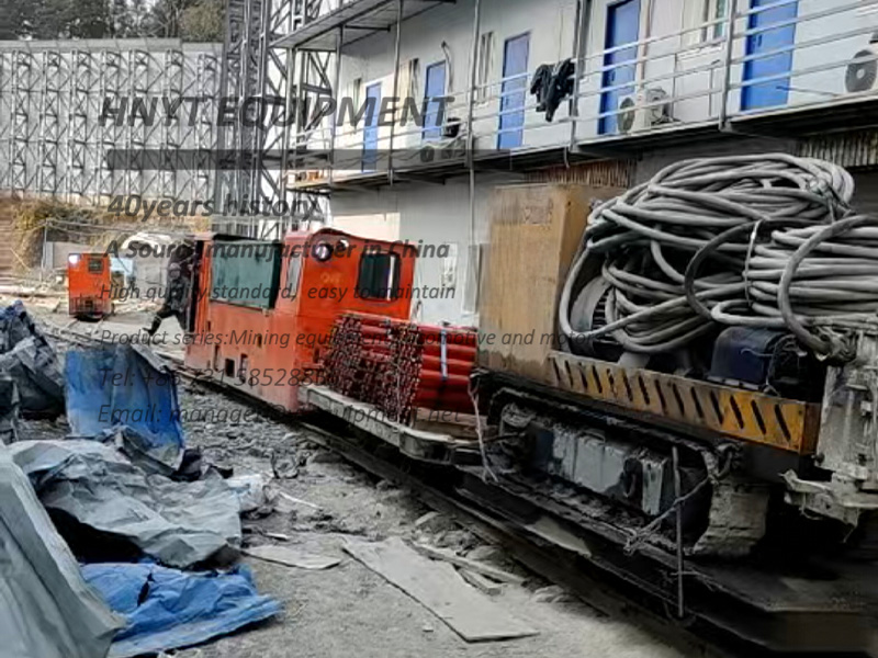Successful Maintenance of 8 Ton Battery Underground Locomotive for Mining 