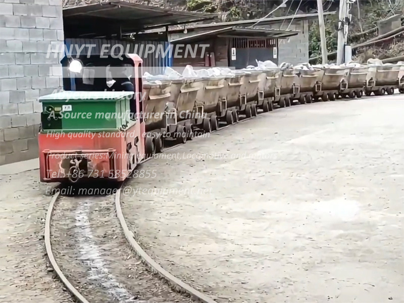 Efficient Underground Haulage with 5-Ton Lithium Battery Mine Locomotive