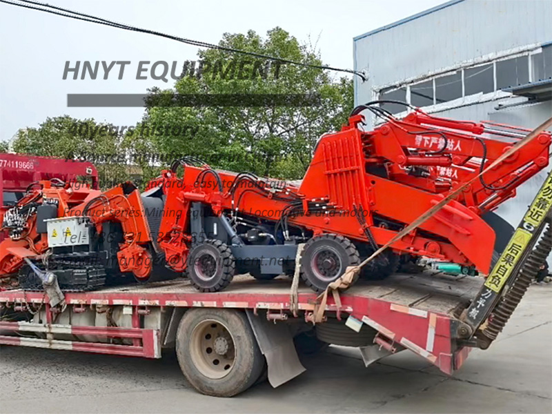 ZWY80 muck loader arrive at the mine 1.jpg