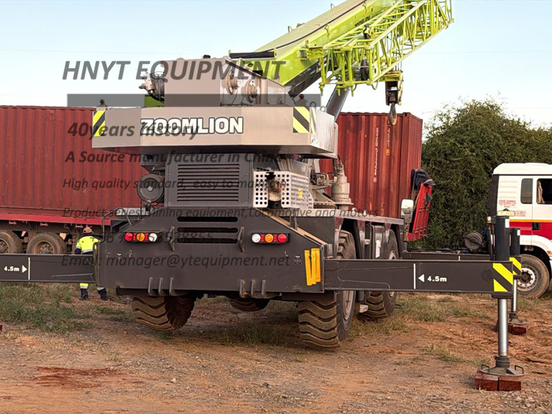 Overseas Mine Receives First Shipment of HNYT Mining Transport Equipment