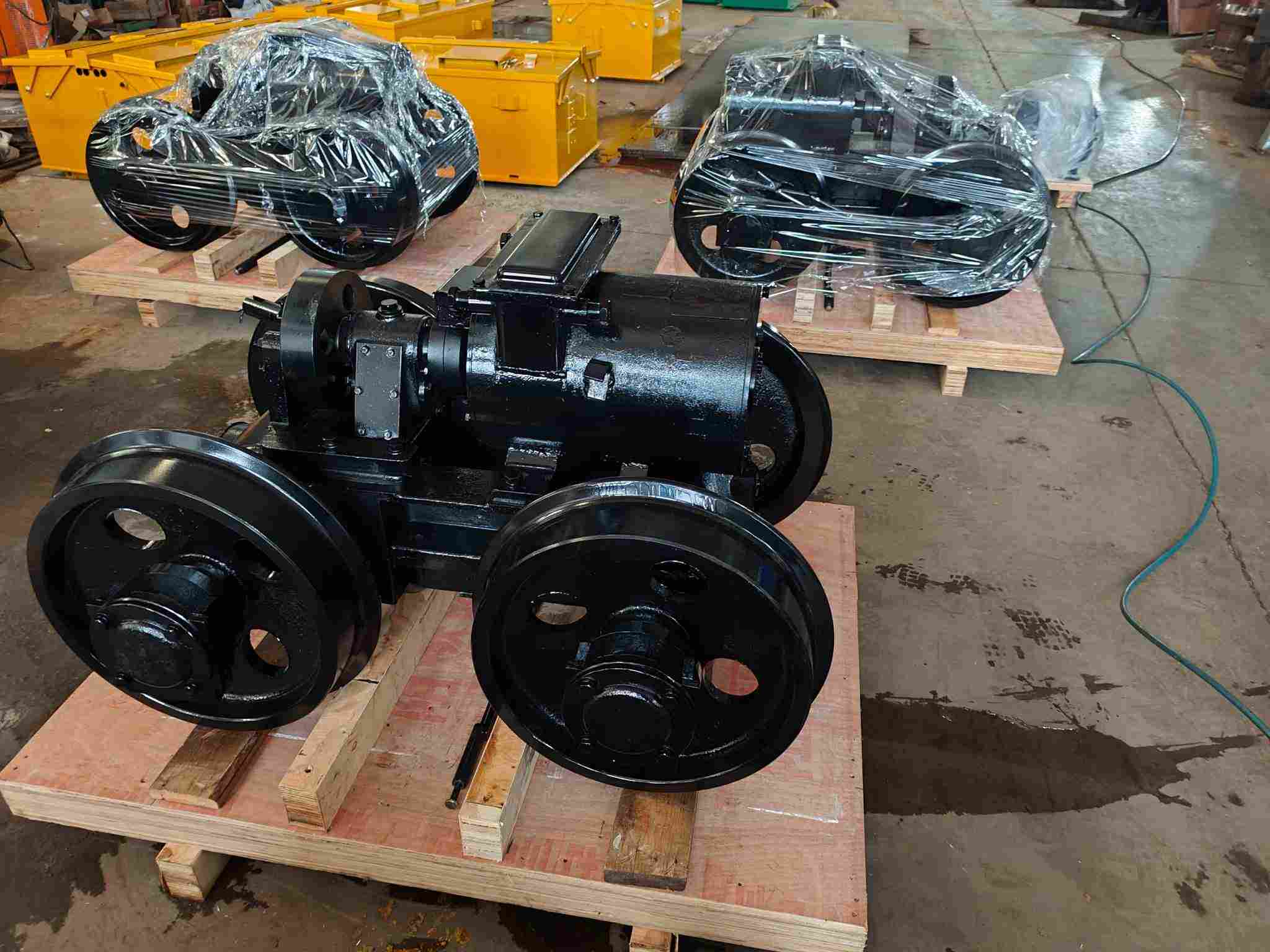 Underground Mine Locomotive Spare Parts Shipped Overseas(图2) Mechanical Spare Parts for Underground Locomotive Maintenance.jpg