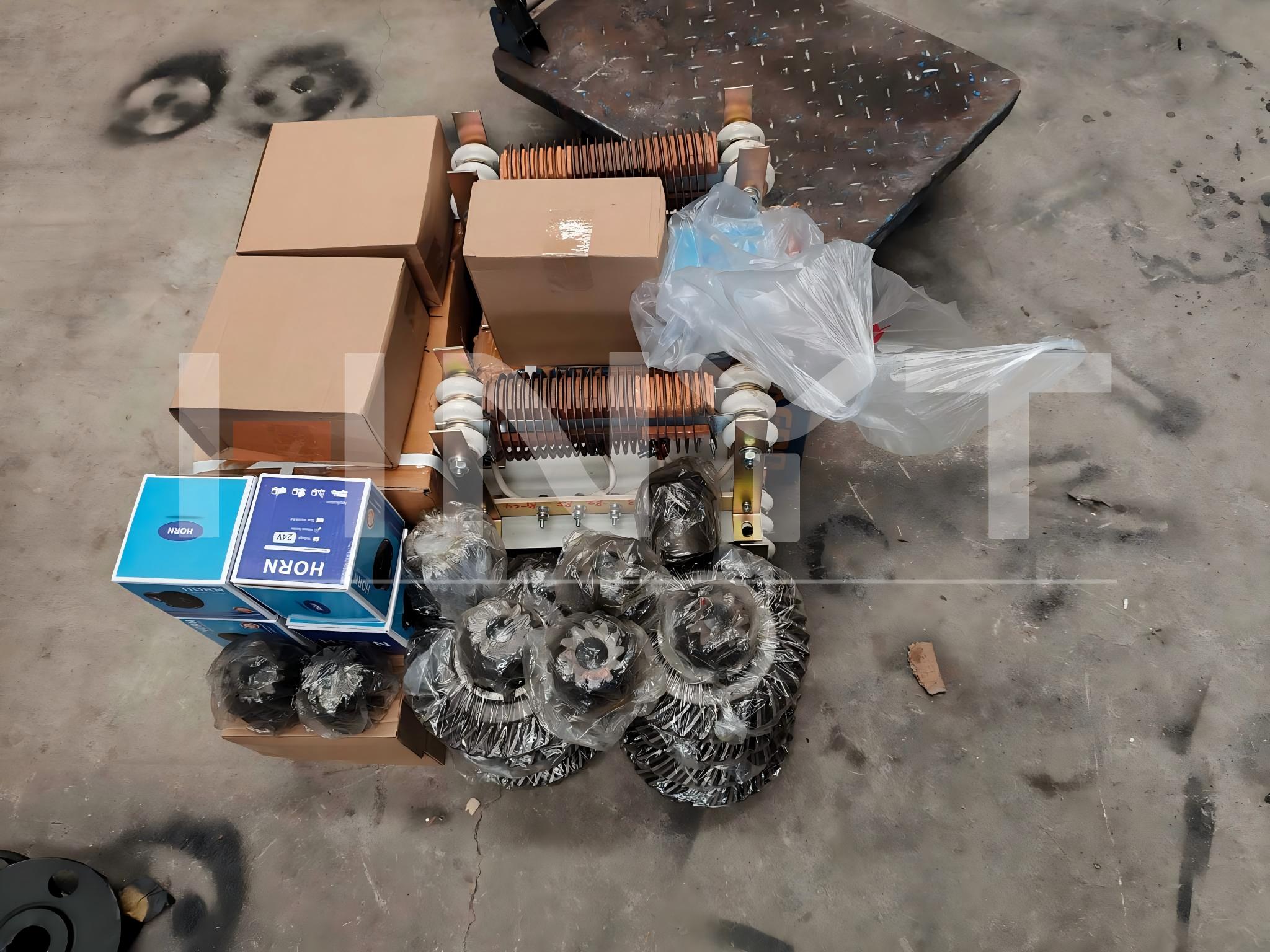 2.5 Ton Mining Battery Locomotive Spare Parts Shipped Overseas(图4) 2.5 ton mining battery locomotives Parts.jpg